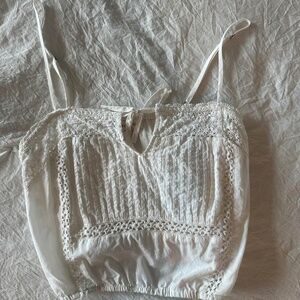 Aeropostale white tank